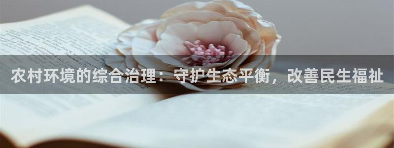 凯发k8官网下载客户端中心|农村环境的综